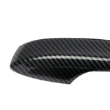 Carbon Fiber Side 4 Door Handles Trims Cover Fit For Honda HR-V 2023