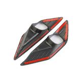 2Pcs Carbon Fiber Front Fog Light Lamp Trim Cover for Mitsubishi Outlander 2022+