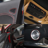 29PCS Carbon fiber Interior kit trim Cover Panel For Chevrolet Corvette C8