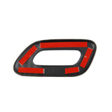 Carbon Fiber Sun Visor Button Cover Trim Fit For Chevrolet Corvette C8 2020-22