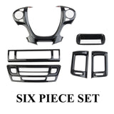 Carbon Fiber Central control 6-piece set Cover Trim for Honda Ridgeline