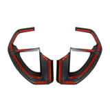 Carbon fiber Interior Steering Wheel Trim Cover Fit Toyota Tundra 2022+