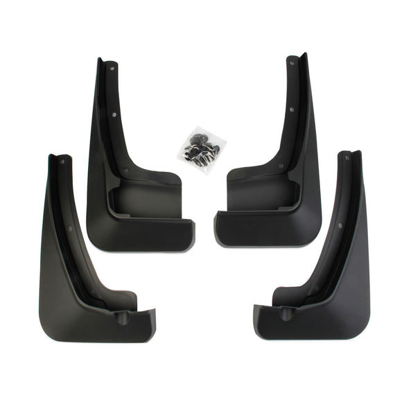 Black Mud Flaps Mudguard Fender cover Trim for Hyundai Palisade（with Side Pedals