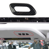 Carbon Fiber Sun Visor Button Cover Trim Fit For Chevrolet Corvette C8 2020-22