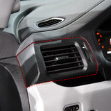 Carbon Fiber Central control 6-piece set Cover Trim for Honda Ridgeline