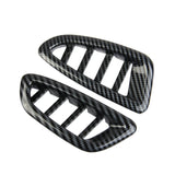 2PCS Carbon Fiber Dashboard Air Vent Outlet Cover trims Fit For Honda HR-V 2023