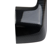 Carbon Fiber Side Rearview Mirror Guard Cover Trim Fit For Chevrolet Silverado