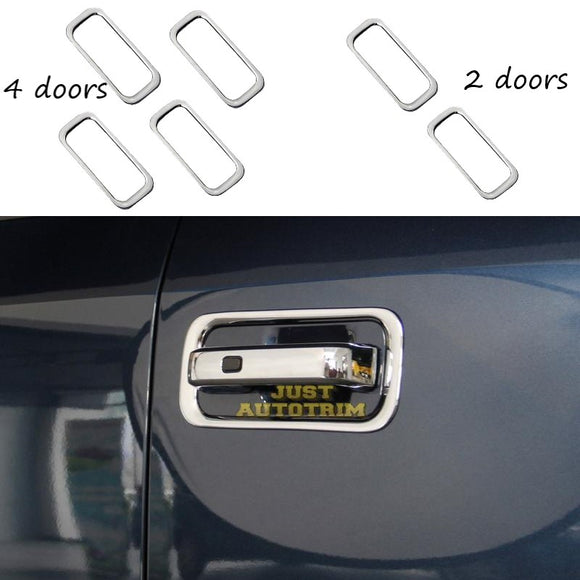 Door handle bowl frame Chrome cover trims Kit for Ford F150 2015-2019 Accessories