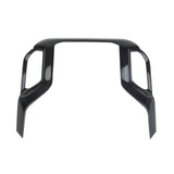 Carbon Fiber Navigation Screen Panel Air Vent Cover Trim For Chevrolet Silverado