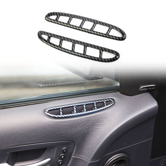 Carbon Fiber door A/C air vent panel cover trim kit for 2015-2021 Chrysler 300