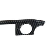 Carbon fiber inner control dashboard Cover trims kit For Mitsubishi Outlander