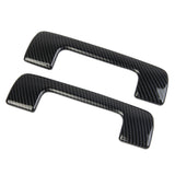 Carbon Fiber Roof Grab Handle Cover Trims Fit for Chevrolet Tahoe 2021-2022