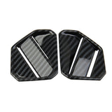 Carbon fiber AC Air Vent outlet cover trim For Toyota Tundra 2022+