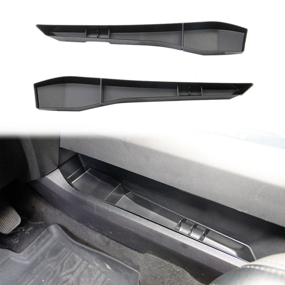Storage Box Tray Both Sides of the Gear Compatible For Ford F150 2015-2020