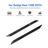 Carbon Fiber Front Door Panel Decor Trim Cover For Dodge Ram 1500 2019 2020