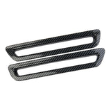 Carbon fiber Rear bumper Fog Cover Trims Fit For Honda HR-V 2023