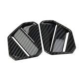 Carbon fiber AC Air Vent outlet cover trim For Toyota Tundra 2022+