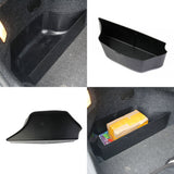 Trunk Storage Boxes Separate and Organize Black Fit For Dodge Charger 2015+