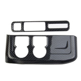 Carbon Fiber Headlight Switch Button Panel Cover Trim for Chevrolet Tahoe 2021+