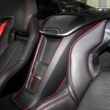 29PCS Carbon fiber Interior kit trim Cover Panel For Chevrolet Corvette C8