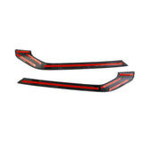 Carbon Fiber Rear bumper lower moulding Cover Trim For Mitsubishi Outlander