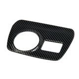 Carbon Fiber Headlight Switch Button Panel Cover Trim For Jeep Grand Cherokee/L