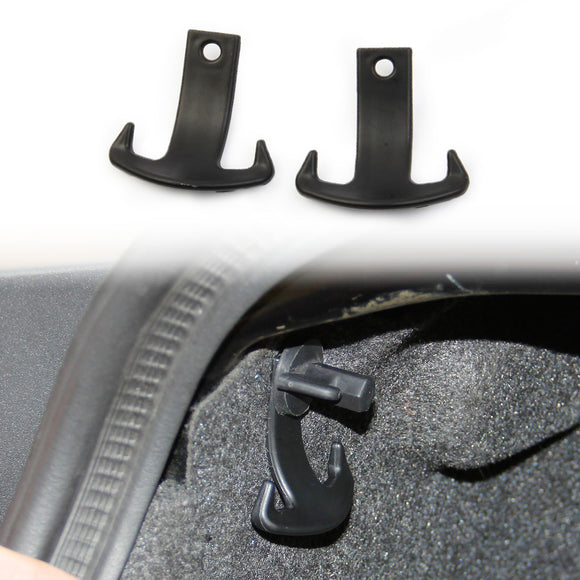 Black trunk Tail box hook trims For Dodge Challenger 2015-2021 Accessories