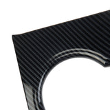 Carbon Fiber Inner Front central Cup Holder Trim Cover for Chevrolet Tahoe 2021