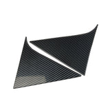 2PCS Carbon Fiber Outlook Rear Window Triangle Cover trims Fit For Honda HR-V