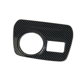 Carbon Fiber Headlight Switch Button Panel Cover Trim For Jeep Grand Cherokee/L