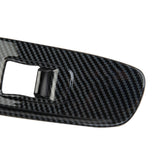 Carbon Fiber Window Lift Switch Panel Cover Trim For Chevrolet Corvette C8