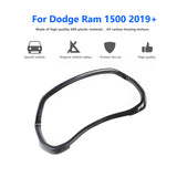 Carbon Fiber Dashboard Outer ring Cover Trim For Dodge Ram1500 2019-2020