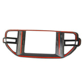 Carbon Fiber Dashboard Dvd Navigation Frame Cover Trim For Dodge Durango 2021+