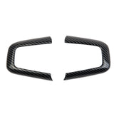 Carbon fiber Interior Steering Wheel Trim Cover For GMC Yukon Yukon XL 2021+