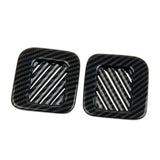 Carbon fiber AC Air Vent outlet cover trim For FORD Maverick 2022+