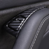 Carbon fiber inside door handle Window switch panel cover trim for Tesla Model 3