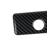 Carbon Fiber Glove Box Handle Switch Cover Trim For Toyota Tundra 2022+