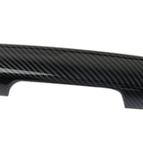 Carbon Fiber Rear Side Door Handles Trim Cover for Ford F150 2021+