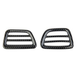 Carbon Fiber Dashboard Air Vent Outlet Cover trims Fit for Honda Ridgeline