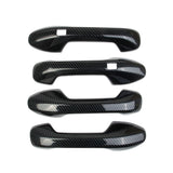 4PCS Carbon Fiber Side Door Handles Trims Cover for Hyundai Palisade 2020-2023