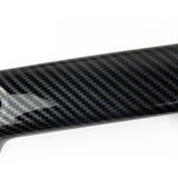 Carbon Fiber Front Side Door Handles Trim Cover for Ford F150 2021+